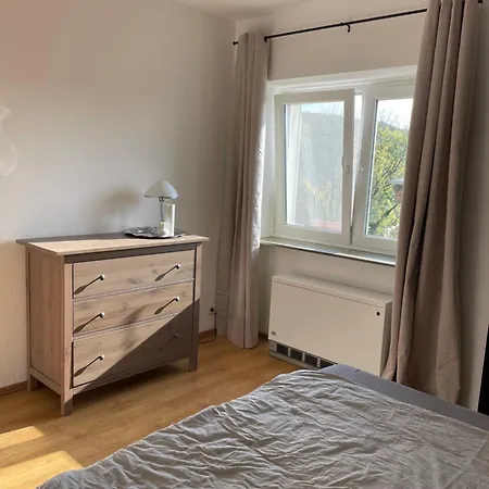 Modernes Apartment In Elberfeld Mit Boxspringbett Und Wlan 公寓 伍珀塔尔