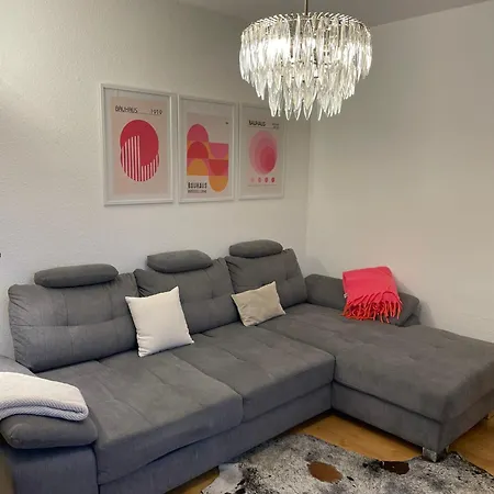Modernes Apartment In Elberfeld Mit Boxspringbett Und Wlan 伍珀塔尔